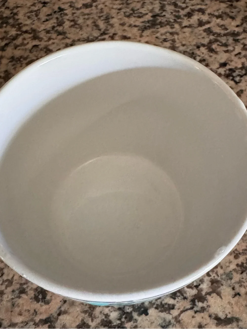 Ceramic 'Hot Stuff' Mug in Teal and White